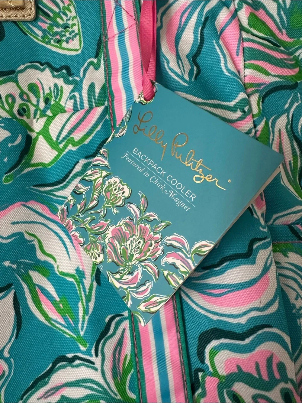 NWT Lilly Pulitzer backpack cooler preppy travel back to school beach stylish